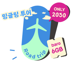 밍글링 투어, ONLY 2030, Road trip, baro 6GB