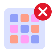 이용한 애플리케이션 종료를 표현한 그래픽 이미지 입니다.