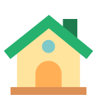 요즘가족결합 혜택 대상 관련 안내 - 독립적으로 생활하는 사람의 집을 표현한 그래픽 이미지입니다.