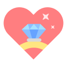 요즘가족결합 혜택 대상 관련 안내 - 신혼 부부를 표현한 그래픽 이미지입니다.