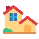 요즘가족결합 혜택 대상 관련 안내 - 모여사는 가족의 집을 표현한 그래픽 이미지입니다.